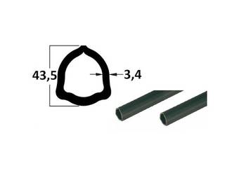 Rura 2m, profil trójkątny 43,5x3,4, P5 00852-2