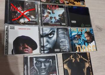 Muzyka, płyty CD, zestaw, Hip Hop, Rap, używane