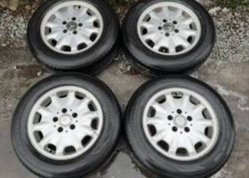 Felgi Mercedes W210 5x112 Opony lato 195/65/15 W124 W201 Audi VW Seat