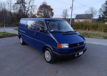 VOLKSWAGEN TRANSPORETER T4 2000r LONG 1.9TD Holenderka 5 osobowa Hak