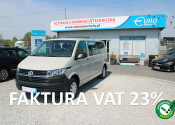 Volkswagen Transporter 9 miejscowy netto 105 609PLN Salon Polska LONG Gwar…