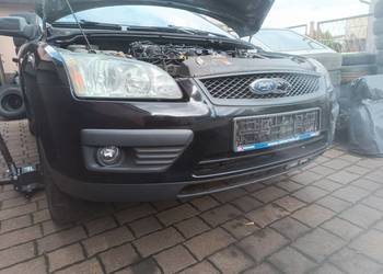Ford Focus mk2 zderzak lampy przód wzmocnienie ślizg belka pas przedni F3