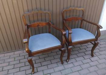Stare Fotele-Fotel Ludwikowskie Komplet Antyk Po Renowacji Okazja.