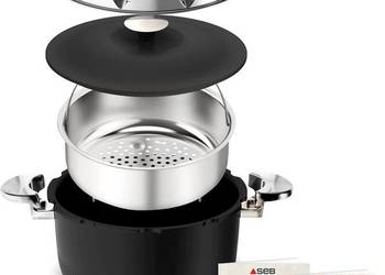 Seb Clipso Cocotte Żeliwo Szybkowar zdrowe gotowanie