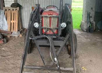 Ciągnik rolniczy Fiat 411z turem