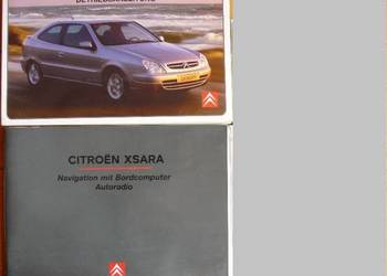 Citroen Xsara instr.obsl. + instr.obsl.komutera i radia