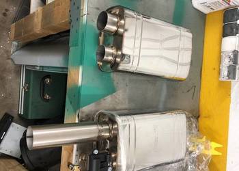 Tłumiki, zestaw, wydech aktywny