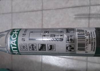 HITACHI SDS-MAX wiertło 18x400/540