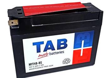 Akumulator motocyklowy 2.3Ah 40A TAB YT4B-BS (MYT4B-BS)
