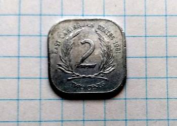 2 CENTY ( TWO CENTS ) 1981 ROK - KARAIBY WSCHODNIE