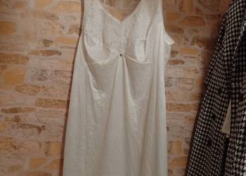 (50/5XL) Triumph/ Ekskluzywna, biała halka z Londynu
