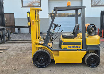 Wózek Widłowy Komatsu FG20. Wolny skok wideł. Skrzynia manualna. Stan BDB