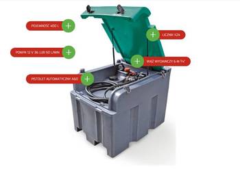 Zbiorniki do przewozu oleju Fortis Box 400 L