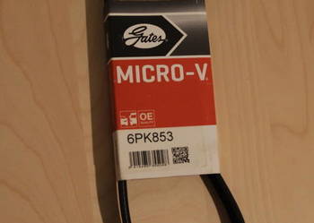 Pasek wieloklinowy Gates Micro-V 6PK853