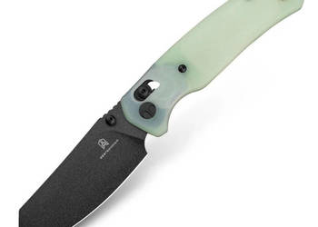 Nóż składany Bestechman Cicada's Wing Jade G10, Black 10Cr15MoV (BMK06A)