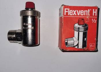 ODPOWIETRZNIK  FLEXVENT H 1/2" KĄTOWY NIKIEL