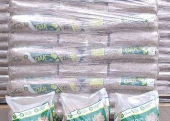 Pellet DĘBOWY 8 mm Kaloryczny klasa A1 19MJ/kg paleta 990 kg