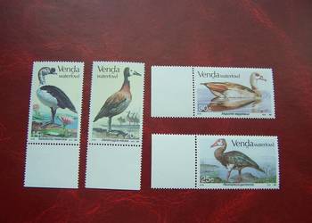 Venda 1987 MNH Mi. 150/53 Fauna Ptaki  a