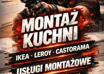 Montaż mebli | Montaż kuchni | IKEA Leroy Castorama | podłączenia AGD-blaty