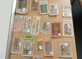 Reichsmark zestaw 227 sztuk stare pieniądze