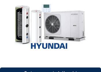 Zestaw Hyundai: pompa ciepła monoblok 14 kW + bufor 245 l + zas