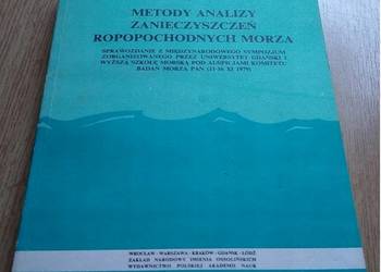 Metody analizy zanieczyszczeń ropopochodnych morza Komitet Badań Morza PAN
