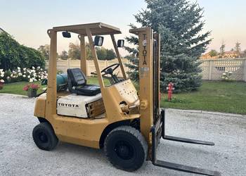 Wózek widlowy toyota 2t 3,3m automat lpg wolna sekcja do wywrotnicy
