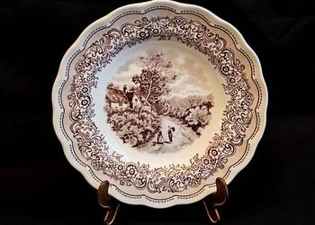 Talerz głęboki włoski Swiss Landscape