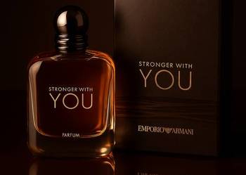 EMPORIO ARMANI STRONGER WITH YOU PARFUM - NOWY OFOLIOWANY PERFUM