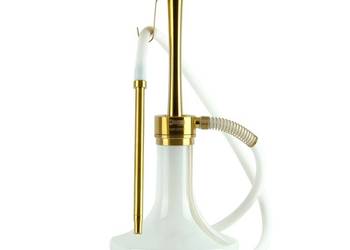 Oduman Infinity Gold Hookah Fajka Wodna Shisha Szisza | White Glass