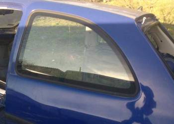 Szyba Boczna Lewy Tył Opel Corsa B 3D