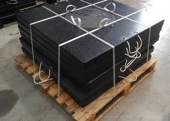 Podkłady pod stopy koparki, żurawia, maszyny - 60 x 60 x 6