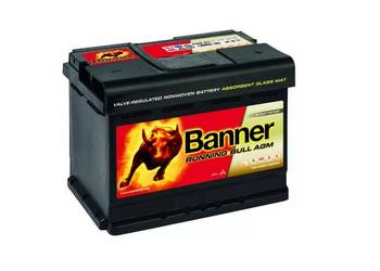 Akumulator 60Ah 640A Banner Running Bull AGM