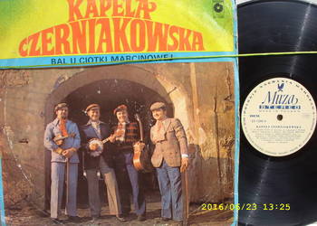 Plyta winylo LP ,folk ;KAPELA CZERNIAKOWSKA. -3 LP.