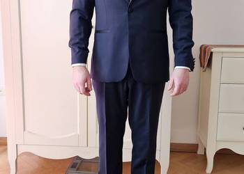 Kompletny strój Smoking PAKO LORENTE 176/92/52 + buty, spinki, mucha