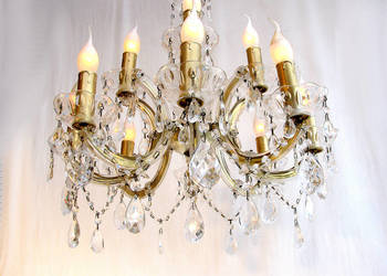 ~* Żyrandol Kryształki * 12 ramion *~