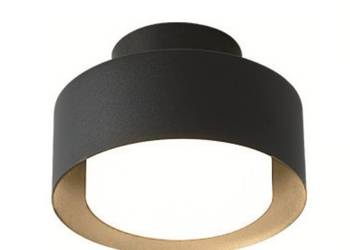 Cilindro C Black - nowoczesna lampa sufitowa LED plafon cza…