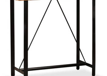 Stolik barowy z litego drewna odzyskanego 120 x 60 x 107 cm WM-245440