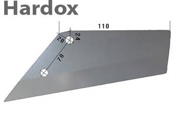 Lemiesz HARDOX 3374407/L agregat ścierniskowy LEMKEN