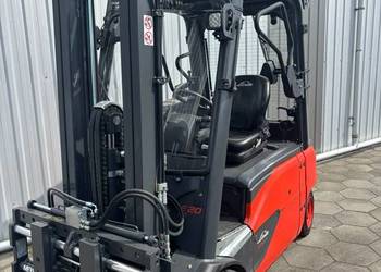 Wózek widłowy LINDE E20 2000 kg x 500 mm Elektryk triplex 4600 mm super !