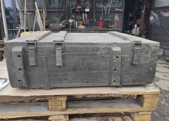 Skrzynia wojskowa na amunicje 125NB-A-D-81