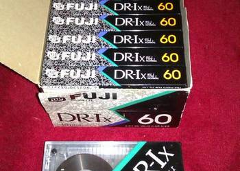 kaseta magnetofonowa Fuji DR-Ix 60 z lat 1989-1990 na Europę