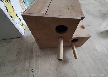 Budka legowa dla papug mała