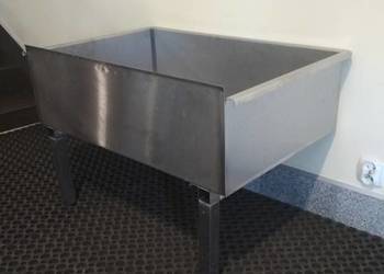 Zlew nierdzewny 90x60x25