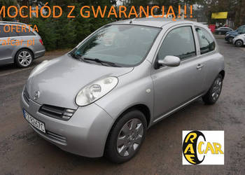 Nissan Micra zarejestrowany, ubezpieczony. Gwarancja. Polecam !!! K12 (200…