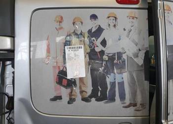 SZYBA TYŁ OPEL VIVARO II LEWA DRZWI