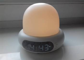 Hausprofi Budzik, Lampka nocna LED RGB, odliczanie do zgaśnięcia oświetleni
