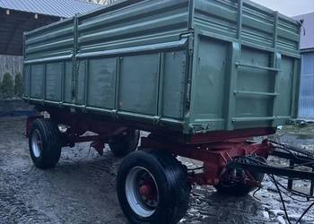 Przyczepa Blumhardt 14t | Wywrot 3-stronny, hamulce pneumatyczne