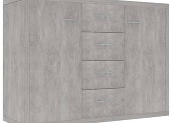 Szafka betonowa szarość 88x30x65 cm materiał drewnopochodny WM-800688