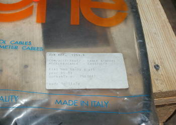 Linka gazu (dł. 1295mm/1040mm) FIAT UNO 1.1/1.3 05.85-08.89